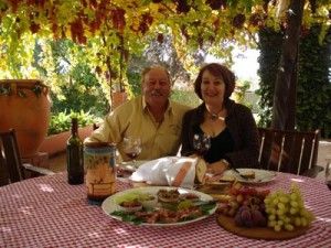Gino and Elina Gareffa of Tabletop Grapes, Mildura