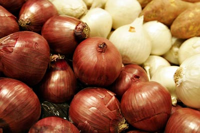 Brown and White Onions