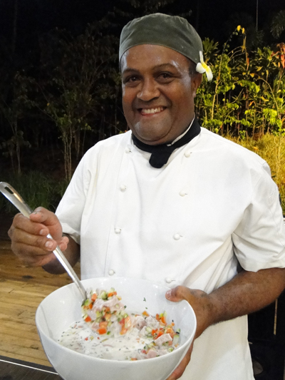 Chef Kosa Toroca, Orator Hotel, Apia, Samoa