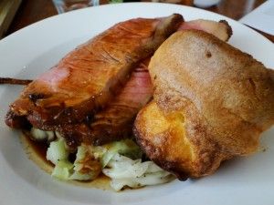 Roast Beef with Yorkshire Pud, The Duck Inn