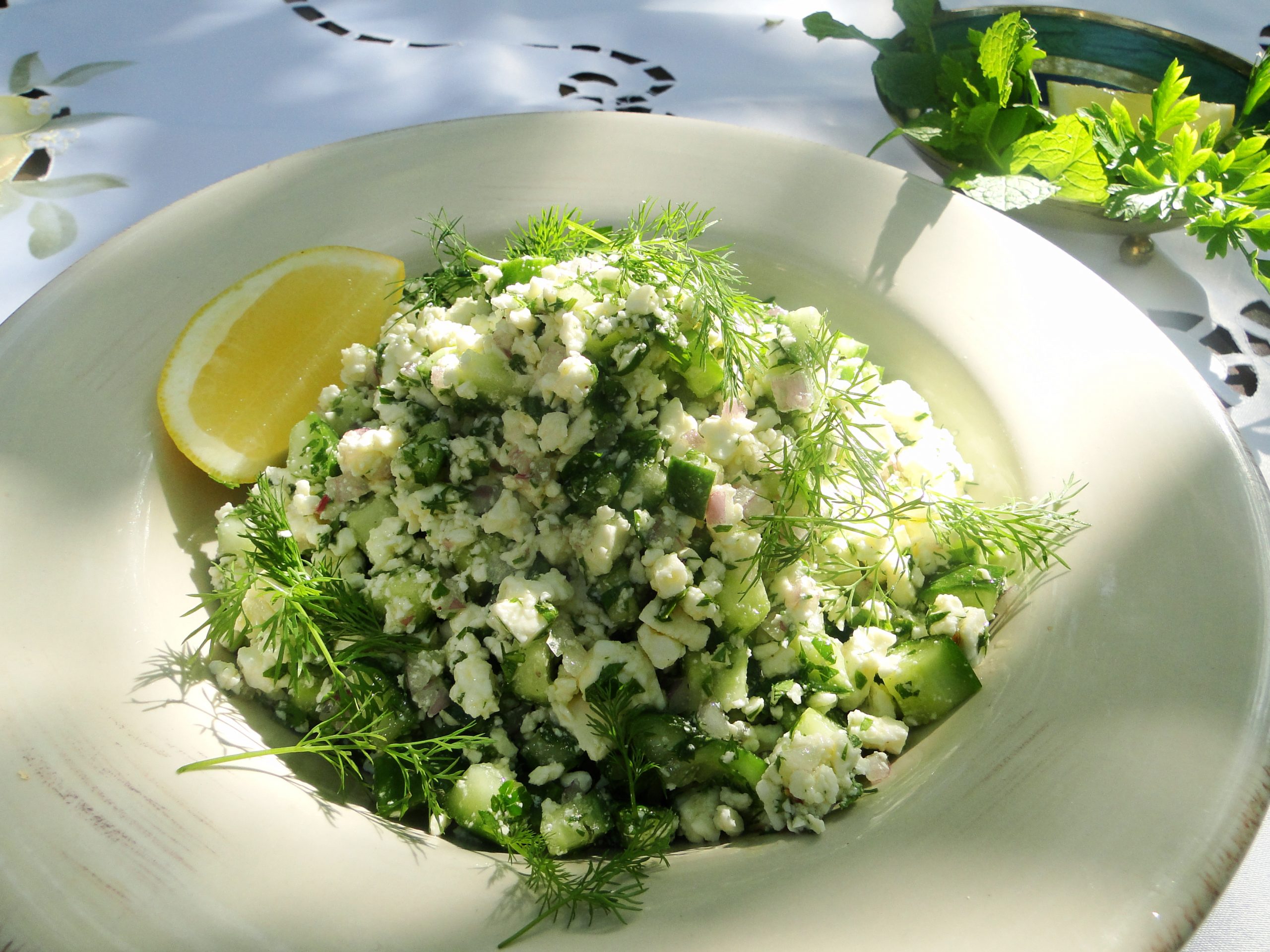 Egyptian Fetta & Herb Salad