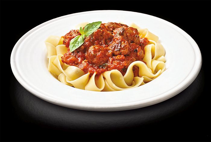 Fettuccini with Slow-Cooked Pork Sausage Ragu