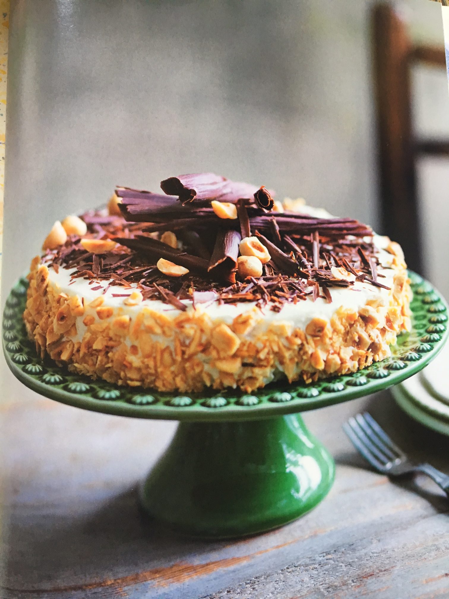 Lucio’s Torta di Ricotta e Nocciole (Flourless Hazelnut and Ricotta Cake)