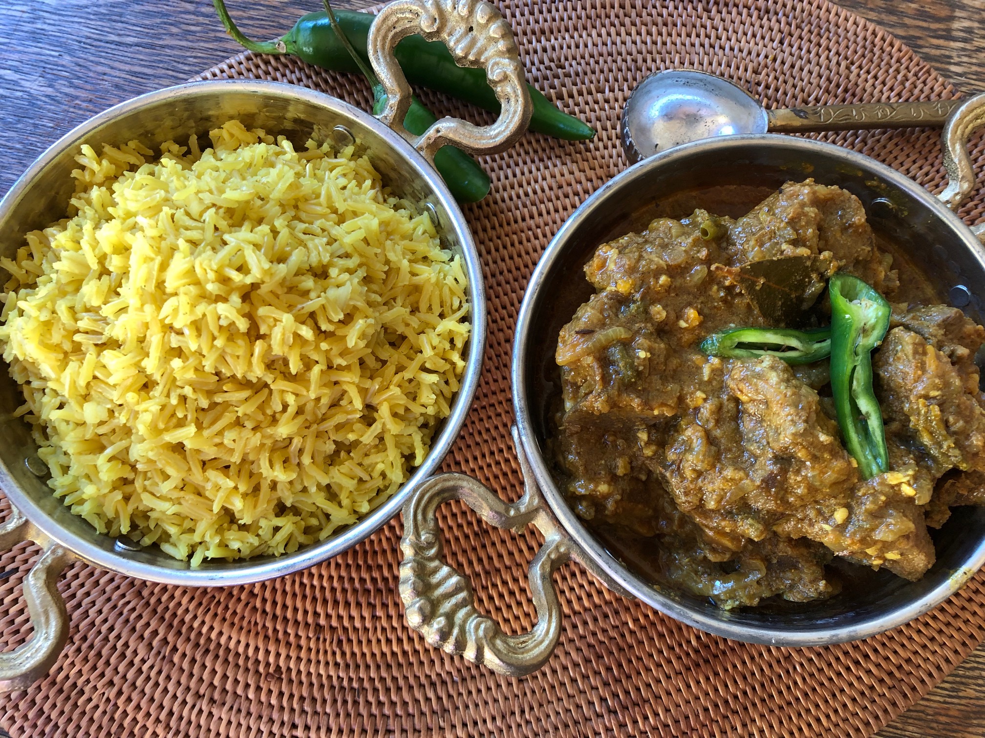 Indian-style Goat Curry
