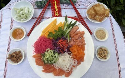 Yu sheng: Lunar New Year Prosperity Salad