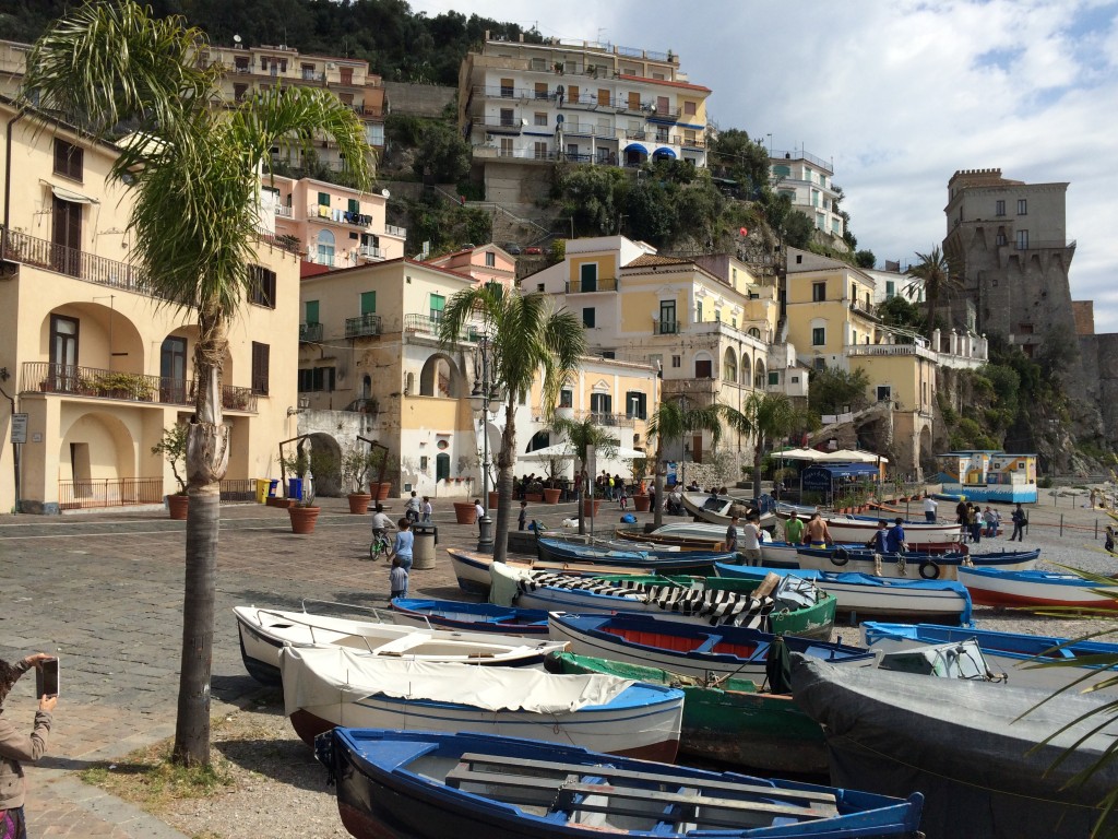 The picturesque fishing village of Cetara, Amalfi Coast