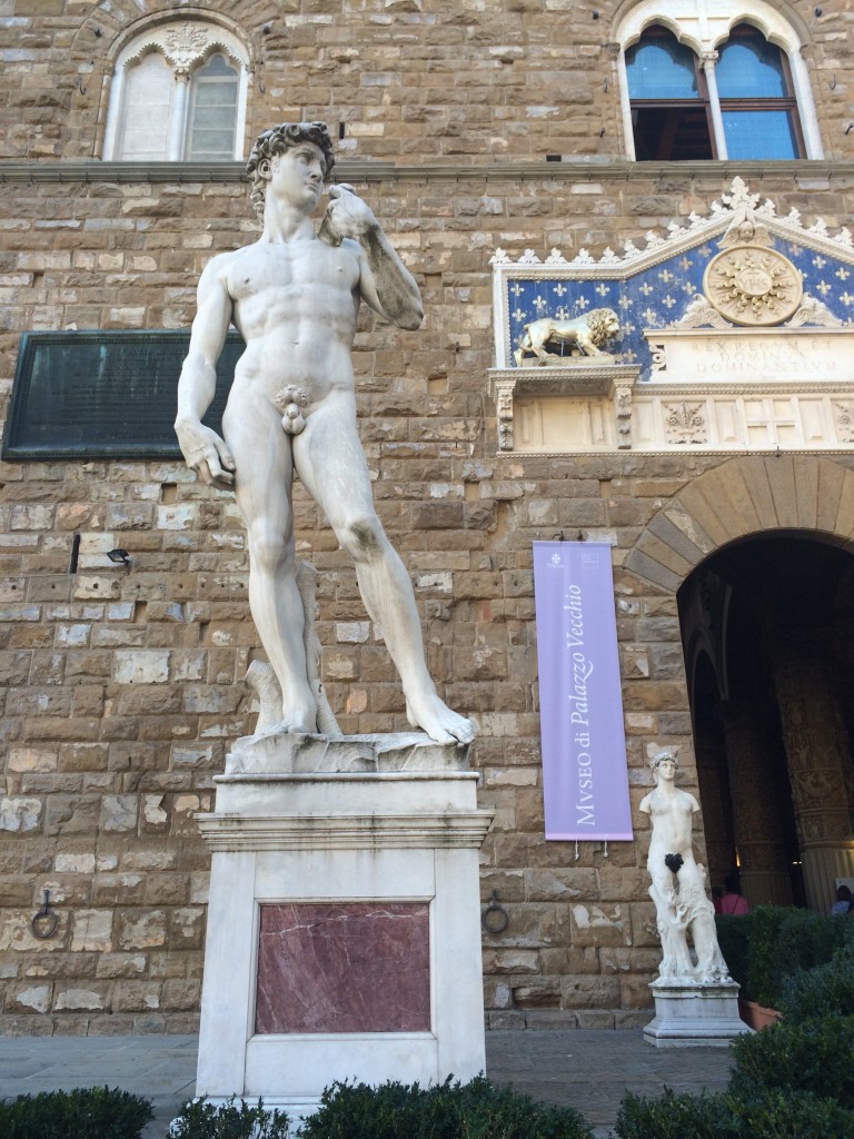 Statue of David, Piazza della Signoria, Florence