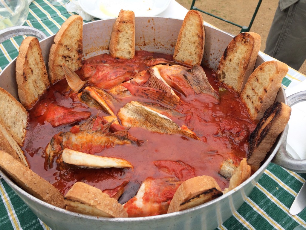 Francesco's glorious fish soup